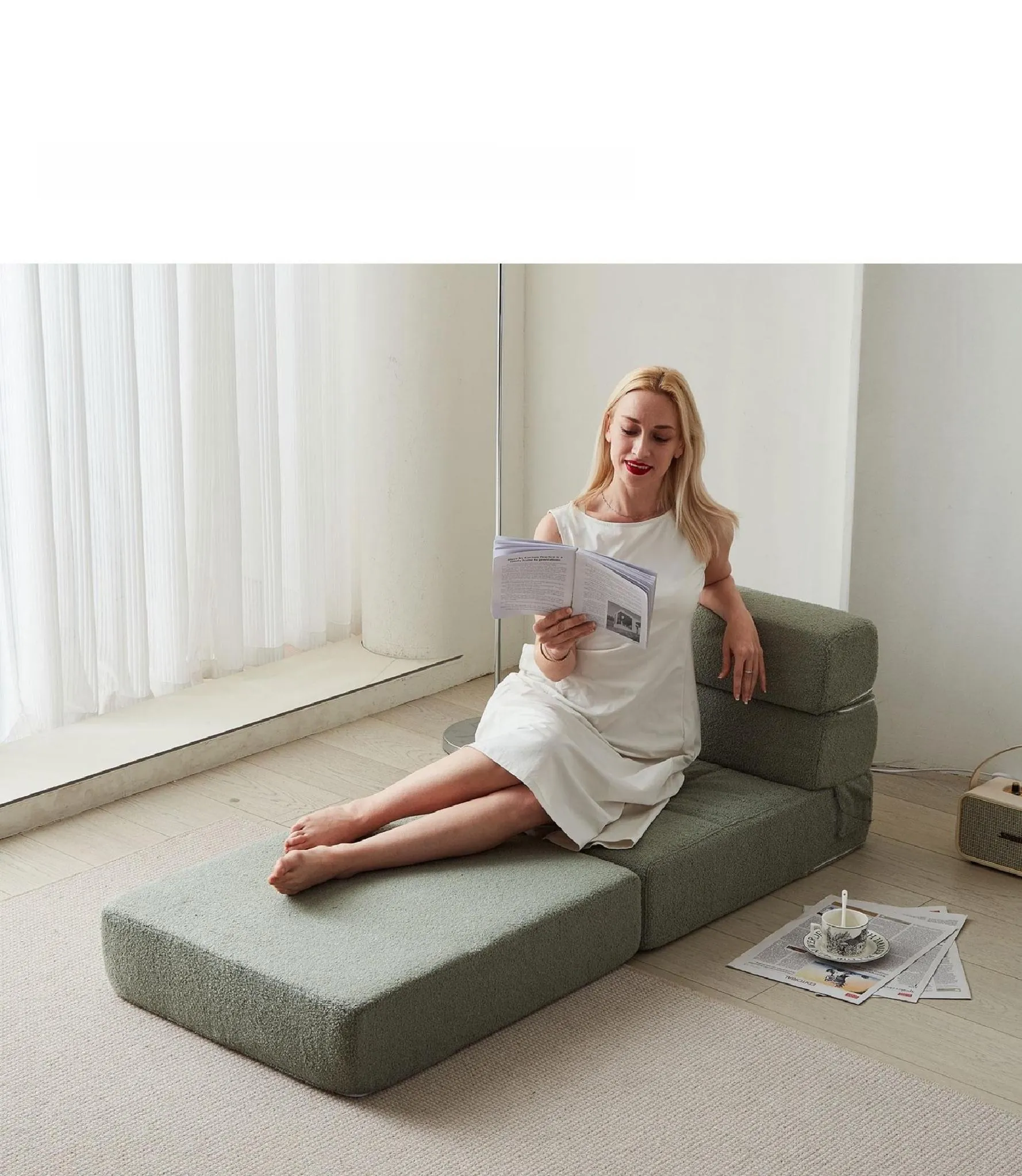 F-concept Inc. SoloFold Compressed Chair Bed (Hospitality Edition) — F-concept Inc.