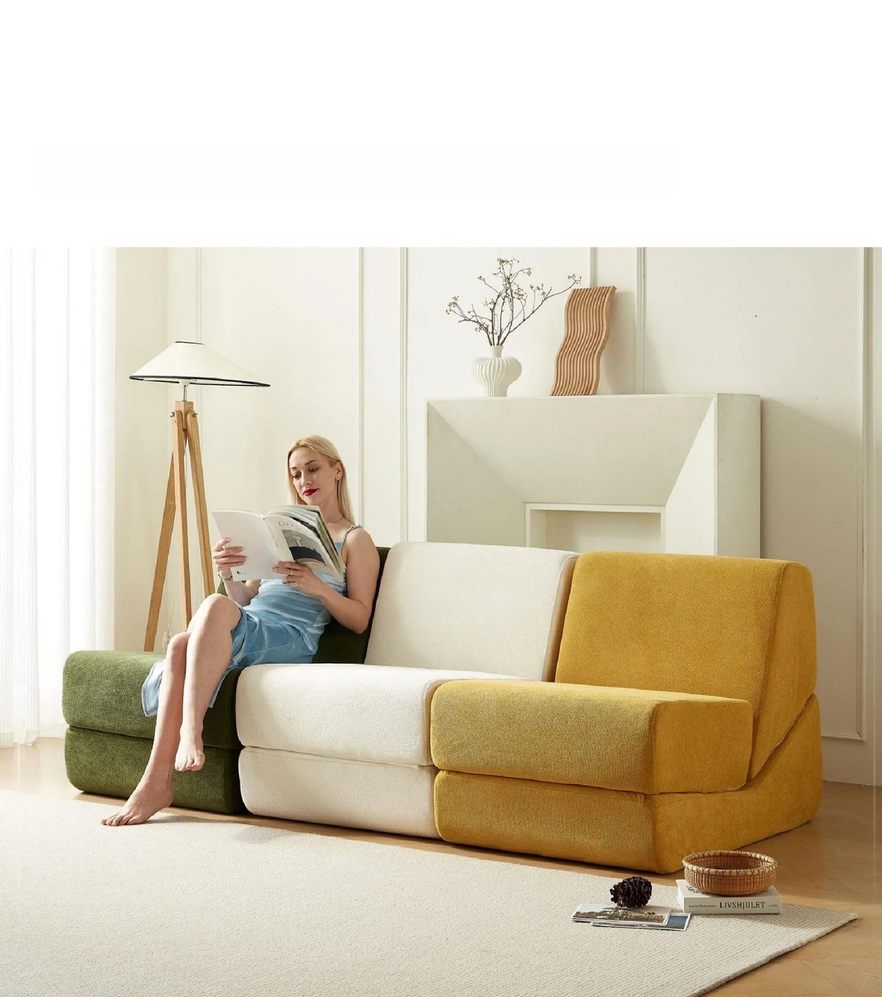 F-concept Inc. TriFold Compressed Sofa Bed — F-concept Inc.