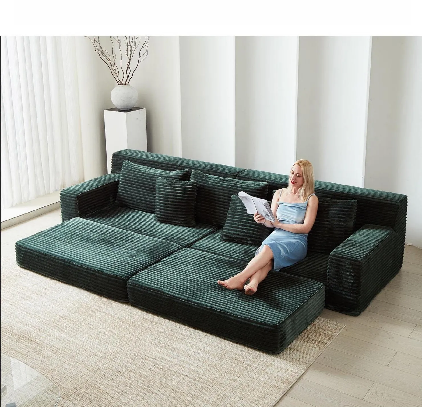 F-concept Inc. Damascus Compressed Sofa — F-concept Inc.